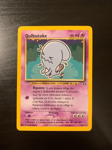 Carte pokémon qulbutoke - carte,