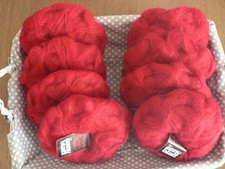 LOT DE 8 PELOTES MOHAIR MARQUE
