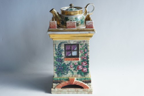 Ancienne tisanière porcelaine - ancienne,