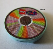 Lego 4150pb060 Tile Aqua