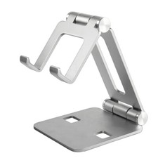 Support de Téléphone Portable pour Bureau - Support Réglable - Aluminium