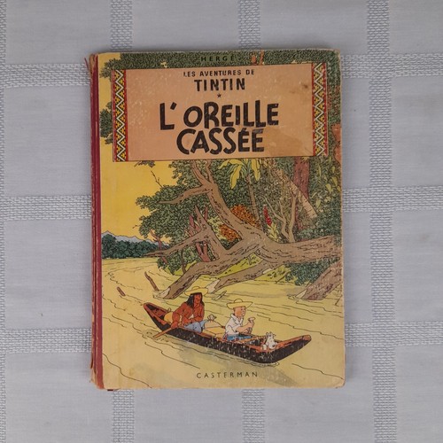 Tintin oreille cassee - l'oreille,