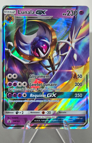 Carte pokémon lunala sm103 - carte,