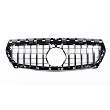 Sport Calandre Noir Chrome Compatible pour Mercedes C117 W117 Cla Mopf + 45 AMG