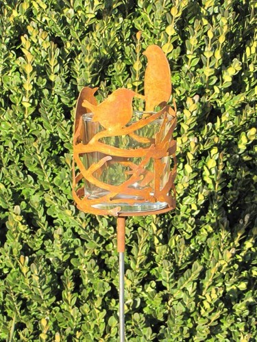 Fiche jardin rouille - fiche, de
