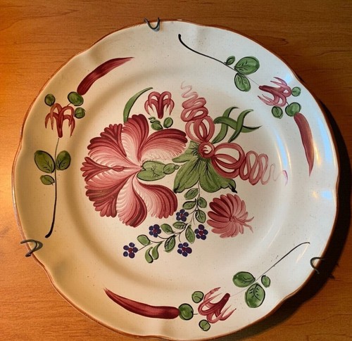 Assiette ancienne décorative