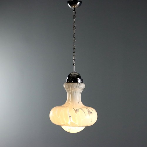 Lampe vintage métal chromé - lampe,