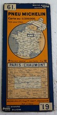 Carte Michelin n° 61 1930