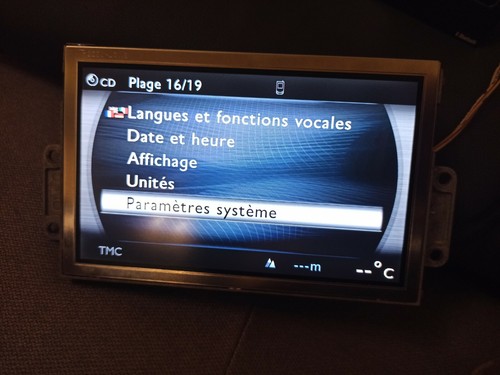 Ecran gps ng4 rt6 citroen - /,