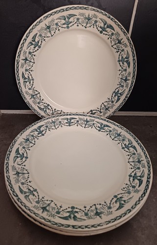 Anciennes belles assiettes - anciennes,