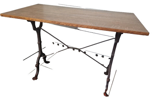 Table bistrot plateau - de, en