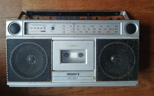 Ancien vintage radio casette - ancien,