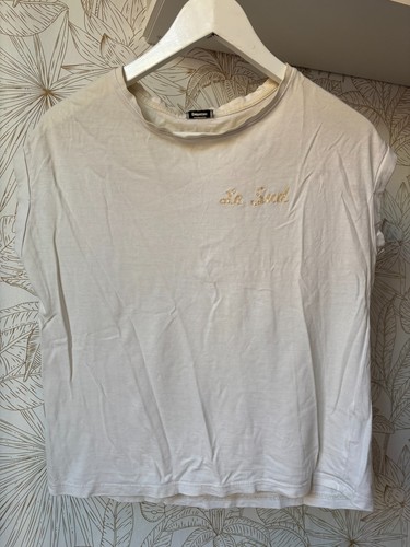 Shirt été blanc femme - t-shirt,