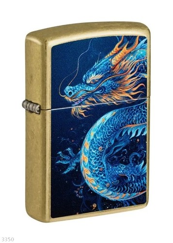 Zippo blue dragon - zippo,
