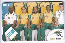 AFRIQUE TELECARTE / PHONECARD  AFRIQUE DU SUD 25R FOOTBALL SOCCER PUZZLE 3 PUCE