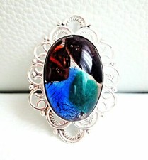 Grande Bague Verre Ovale &