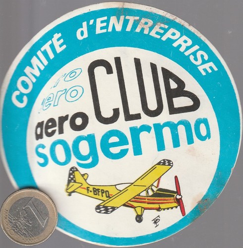 Autocollant aéronautique - autocollant.,