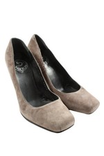 PAKROS Escarpins classiques Dames Escarpins T EU 39 brun style décontracté