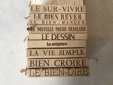 9 volumes collection « Le bien » -Robert Morel .