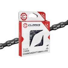 Chaine Vélo électrique VAE 8 vitesses 138 maillons CLARKS