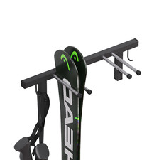 Porte-Skis Mur Réservoir de Ski Barre Dispositif Support Rail Crochet Cave S3.2