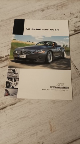 Prospectus brochure bmw ac - /,