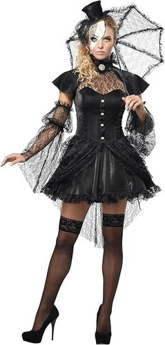 Gothic victorian doll phantom - doll,