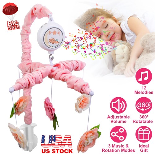 Baby musical crib mobile - baby,