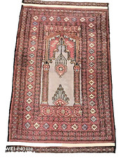 tapis fait main en laine du Pakistan larg 62 x long 92 cm