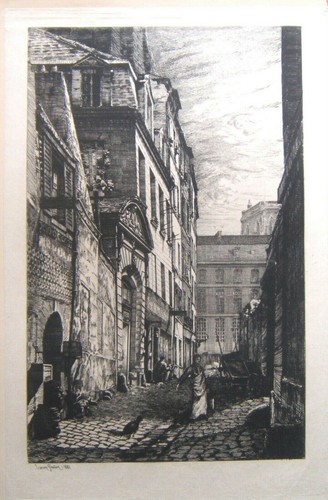 Paris rue saint - rue, saint-julien
