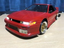 Carrosserie de voiture Tamiya 1/10 RC Drift uniquement avec lumière LED