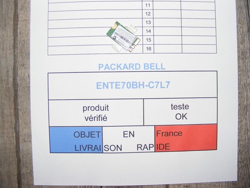 Carte wifi pour packard - pour, bell