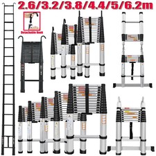 Crochets Détachables Échelle Multifonction Polyvalente Escabeau Alu | 2.6m -6.3m