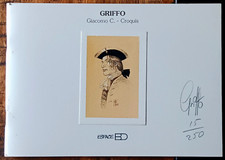 Griffo-Giacomo C. Carnet croquis- 250 exemplaires - Signé, numéroté 15/250 -1999