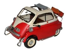 Voiture en Tôle Ancienne Marque de BMW Isetta 250 Modèle 1957 Maquette L 24 CM