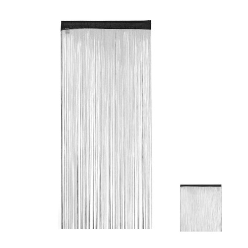 Rideaux fils noir rideau - de,