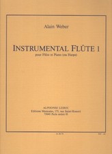 Instrumental flûte : Pour flûte et piano ou harpe
