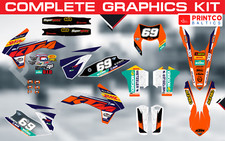 KTM SX EXC 65 85 125 250 300 450 2013-2025 kit graphique complet 21 mil