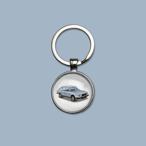 Porte clés r20 bleu gris - r20,