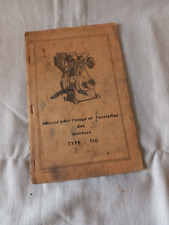 liste pièces de rechange