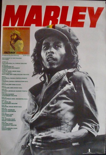 Bob marley 1976 - 1976, tour