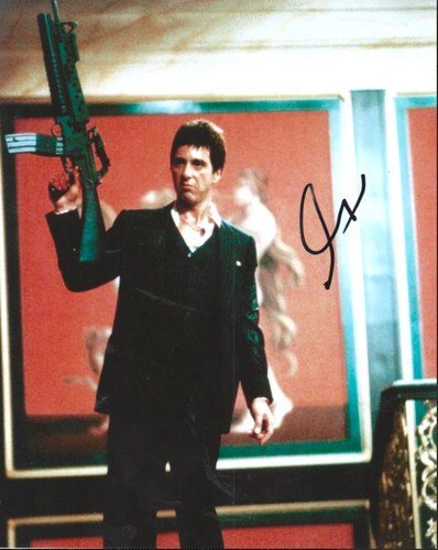 Pacino signé tony montana - al,