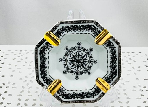 Ancien cendrier porcelaine - cendrier,