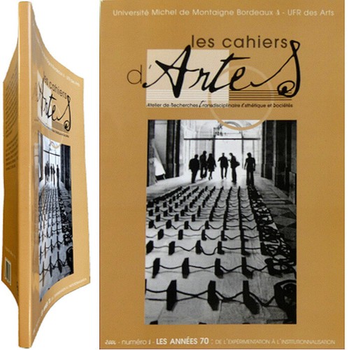 Les cahiers artes - les, n°1