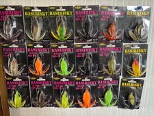 deps BASIRISKY set de 18 leurres souples, pêche à l'achigan