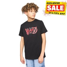 Kings Will Dream Wicked Kids Garçons T-Shirt Confortable En Coton Noir