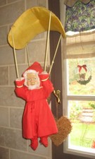 RARE  POUPON ANCIEN HABILLE VETEMENTS ANCIENS et habillage PÈRE NOEL