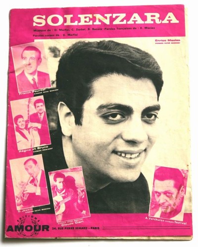 Partition vintage sheet music