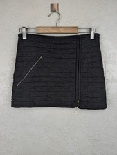 Mini jupe tricotée texturée