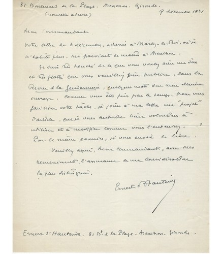 Hauterive ernest lecourt - lecourt, d'